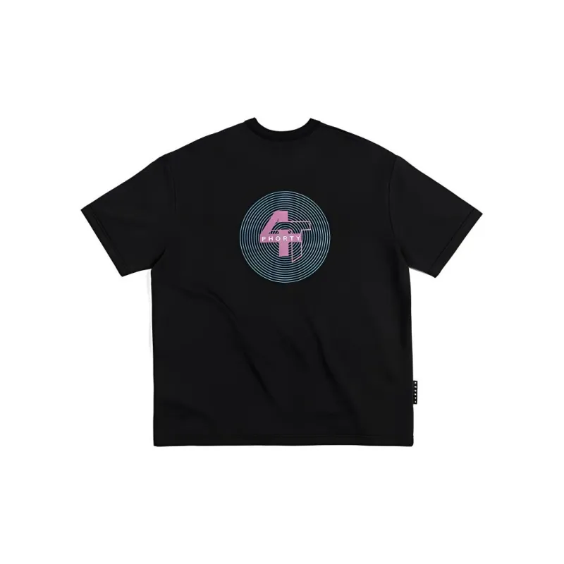 PHANTACI T Shirts Men Black-1