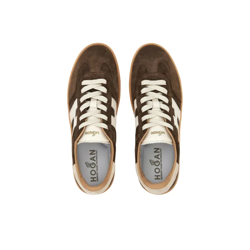 HOGAN H647 Logo Patch Low Top Sneakers-4