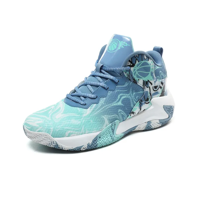 MUSNODO Shock Absorbers Slip Resistant, Abrasion Resistant, Breathable Mid Top Basketball Shoes Men's-16