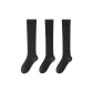 3 Pack (JK Mesh Black+Preppy Vertical Stripes Black+Sheer Ballet Black)