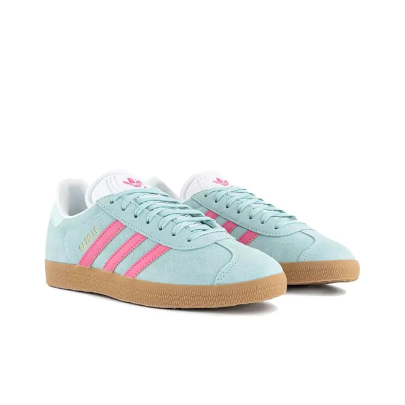 Adidas Originals Gazelle Flash Aqua Lucid Pink Women's-2