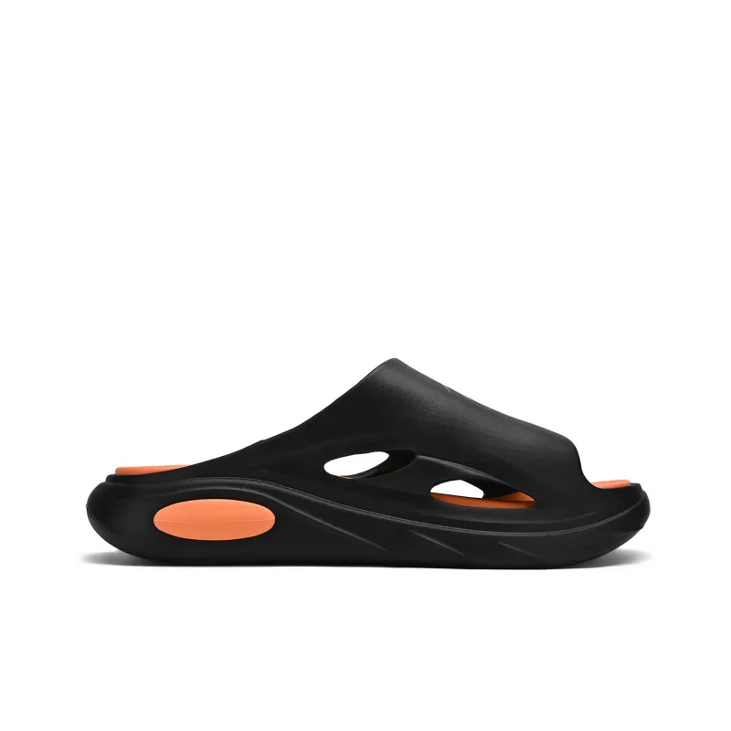 Binary Quiet Slip Resistant Odor Resistant Abrasion Resistant Quick Dry Antibacterial Massage Slide Slippers Men's-3