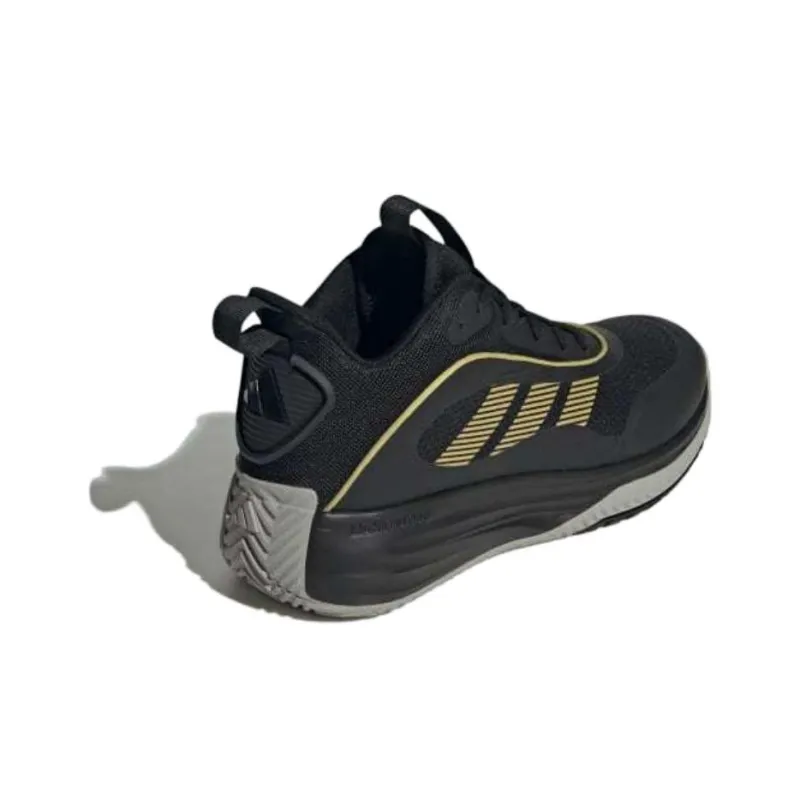 Adidas Own The Game 3 Core Black Gold Metallic Mgh Solid Grey-2
