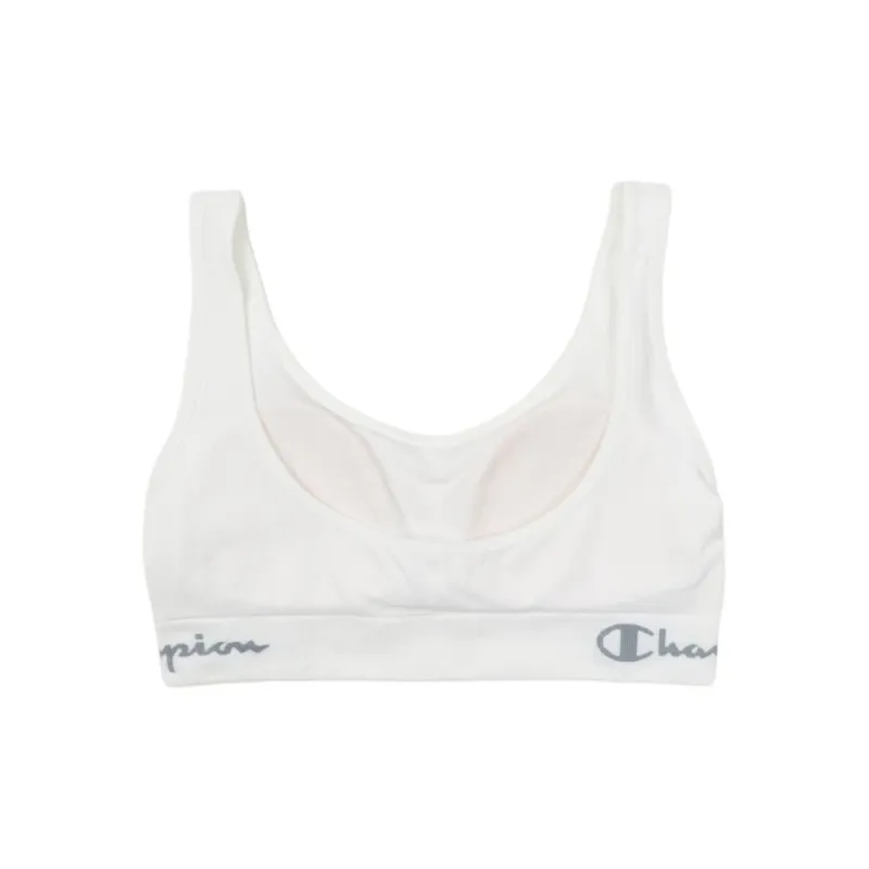 Champion SS24 Bra Women's 1 Pack White-1