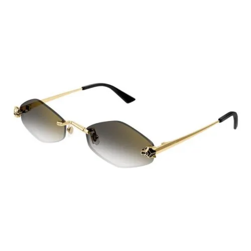 Cartier Geometric Frame Sunglasses