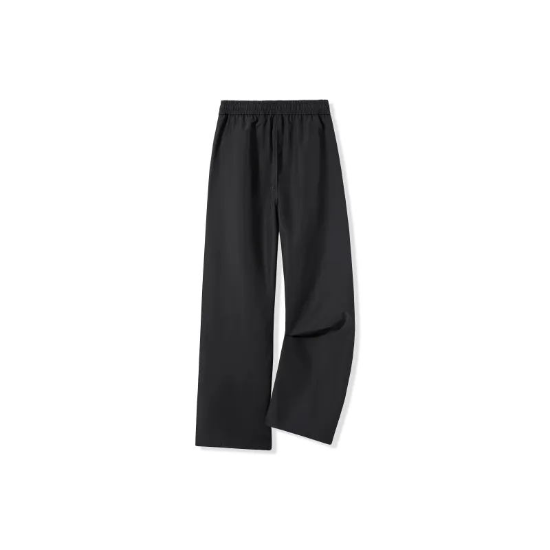 BENGEN Casual Pants Unisex Black-2