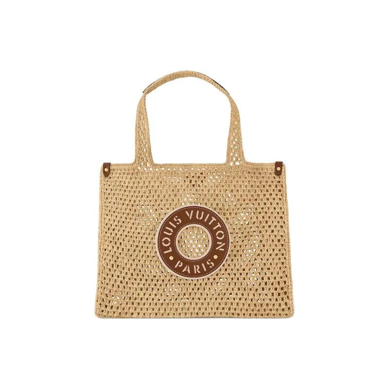 LOUIS VUITTON OnTheGo Mm Natural/Tan-0