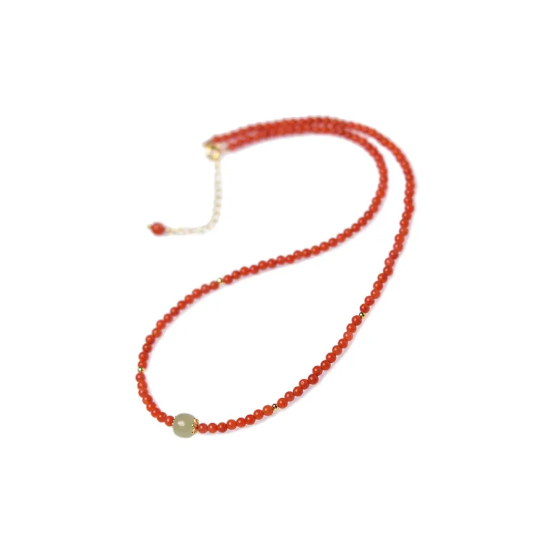 Tokai Family Southern Red Agate Fine Jade Necklaces Women's-1
