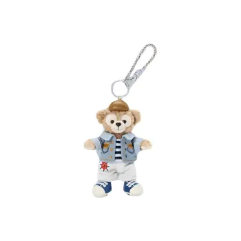 Disney Duffy Cowboy Style Key Ring Dolls Plush Pendant 14cm Height