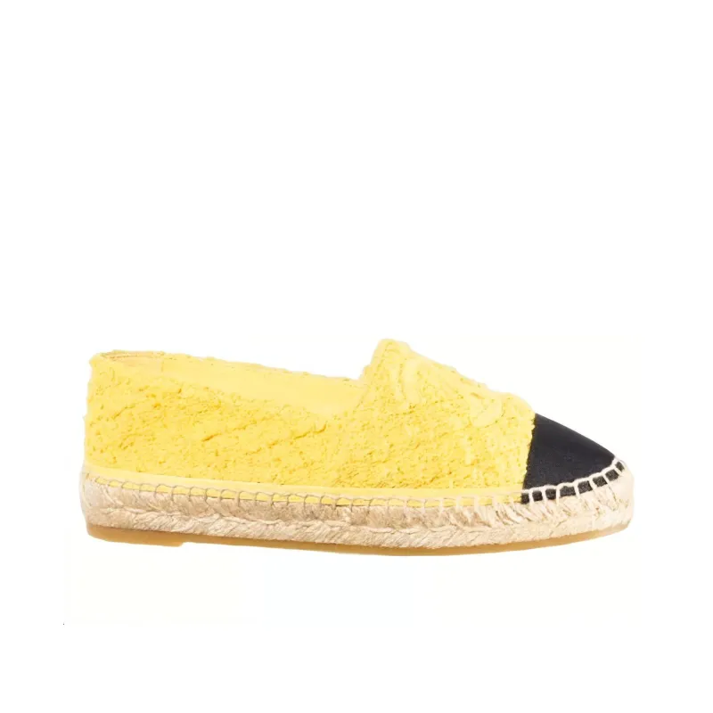 CHANEL Casual Single Shoes Women's Yellow-1