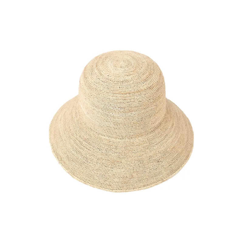 SLEEPYWALK Raffia Sun Protection Hats Women's-2