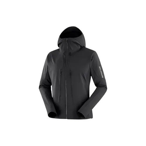 SALOMON OUTPEAK Jackets Men Pitch Black