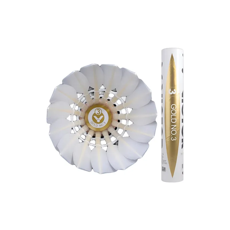 VICTOR 12 Pack Duck Feather Shuttlecocks-6