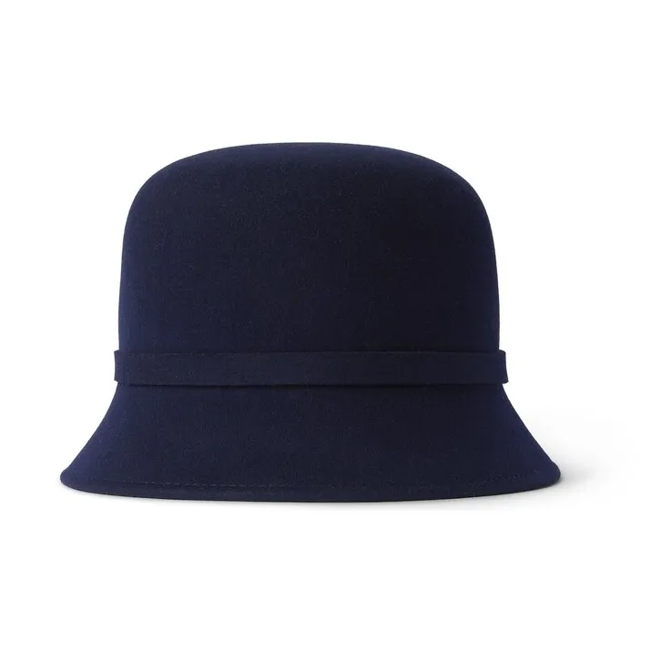 GUCCI Logo Detailed Felt Bucket-2