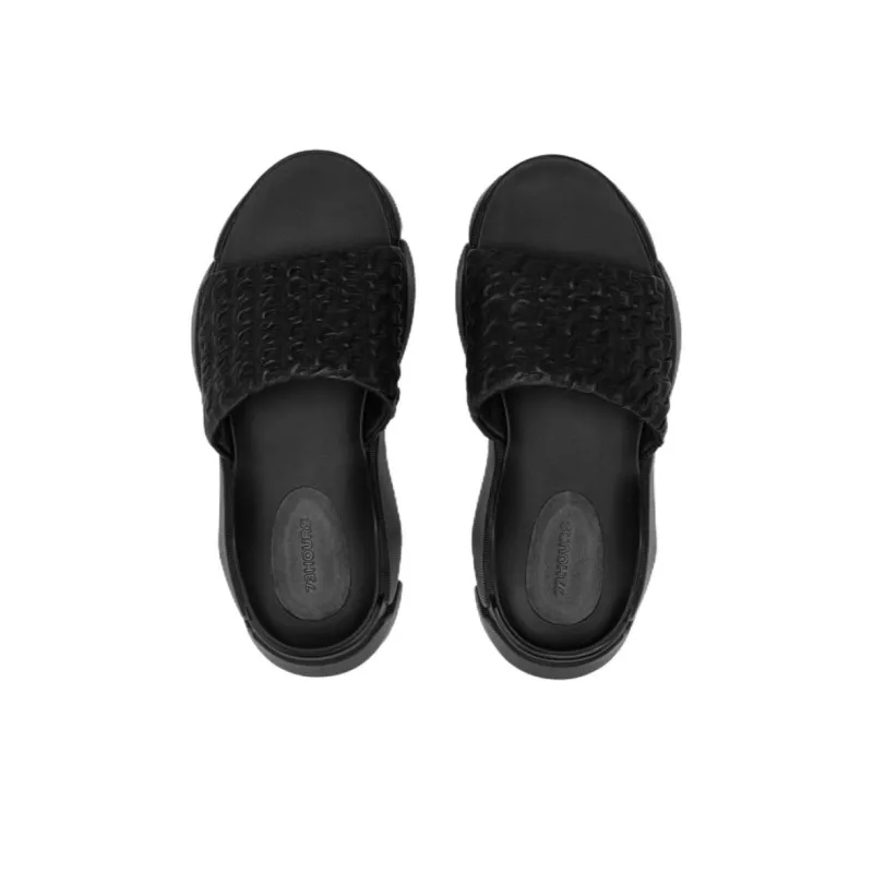 73Hours Quick-Drying Slip-Resistant Odor-Resistant Slide Slippers Women's-3