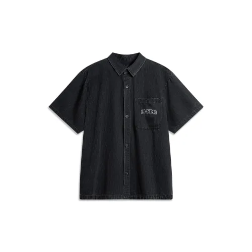 LINING Weekend Youth Shirts Men Black