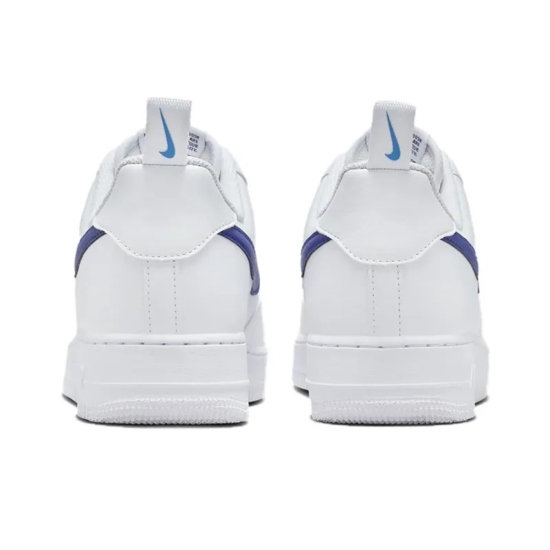 Nike Air Force 1 Low White Light Photo Blue Deep Royal Blue-4