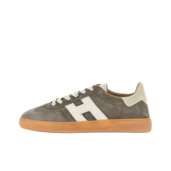 HOGAN H647 Logo-Patch Low-Top Sneakers