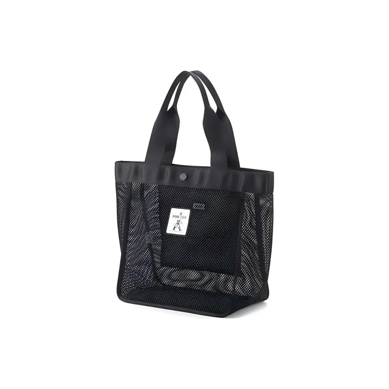 PORTER Polyester Tote Bag Shopping Bag Handbag Unisex Black-1