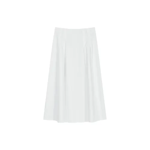 CALVIN KLEIN Casual Long Skirts Women's White