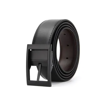 Lanza Cow Leather Belts Men's 3.5cm Width