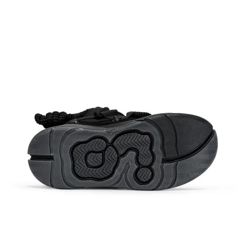 CN Skate Skateboard Shoes Unisex Low Top Black-4