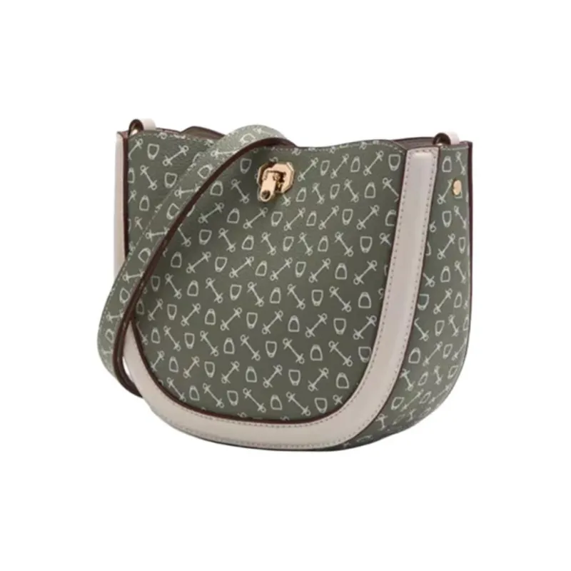Why PVC Crossbody Bag, Shoulder Bag Small Size Women's Milk Tea/Matcha Green-11