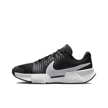 Nike Air Zoom GP Anti Slip Wear Resistant Low Top Tennis Shoes Men's Black White