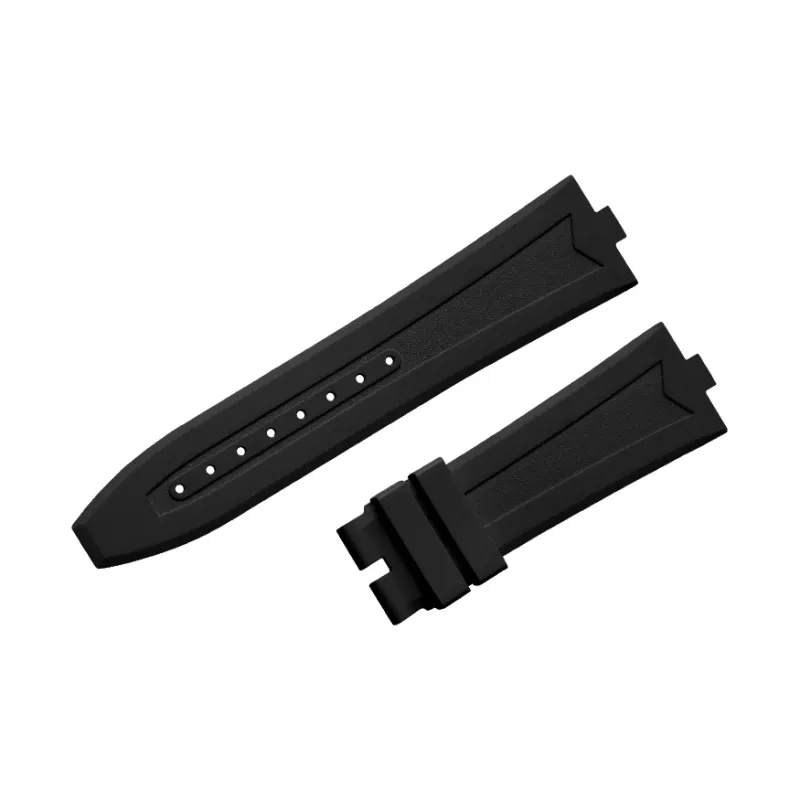 VAGENARI Rubber Strap Compatibility Jaeger-LeCoultre Master Geographic 4500V 5500V 7900V Watch Band Unisex-9