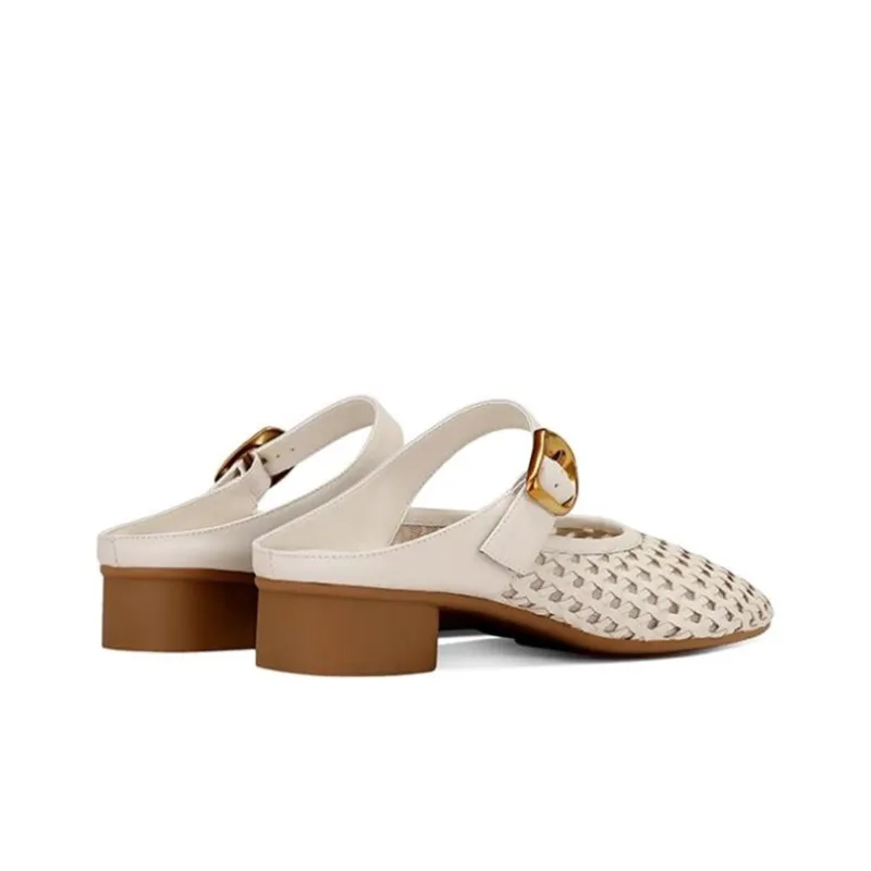 JESSICA SOPHIA Slip Resistant Abrasion Resistant Slide Slippers Women's Brown-3