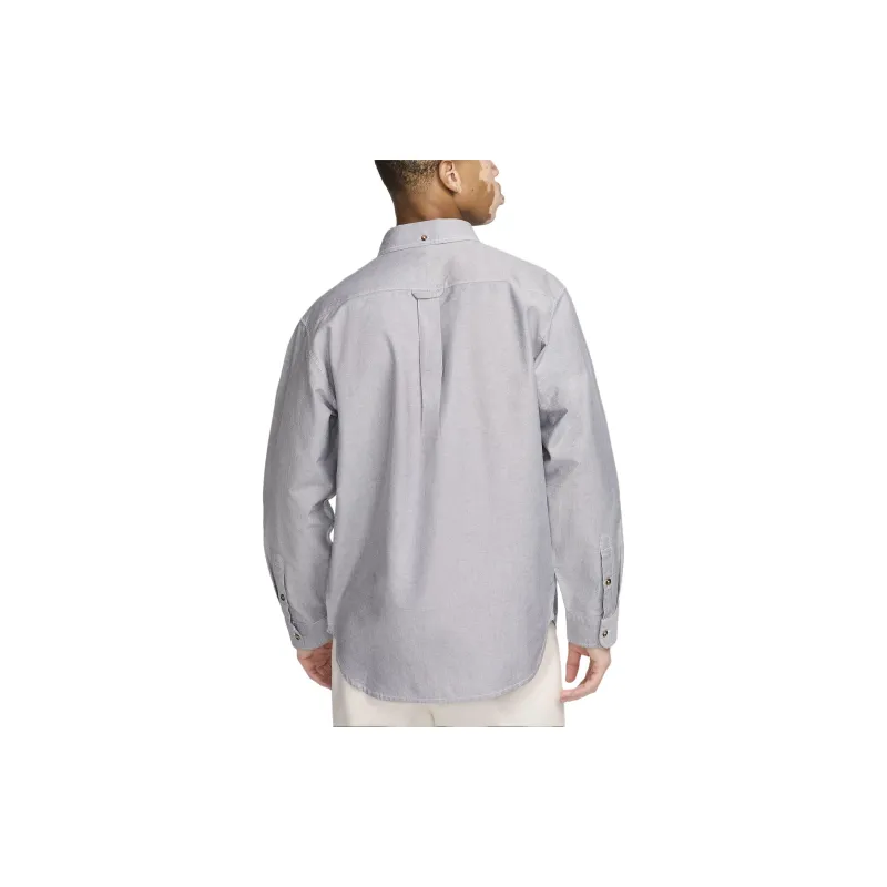 Nike Life Men's Long Sleeve Oxford Button Down Shirt-1