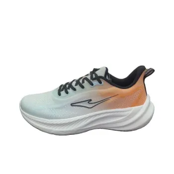Erke Bullets Cushioning Breathable Low-Top Running Shoes Men's Blue Orange