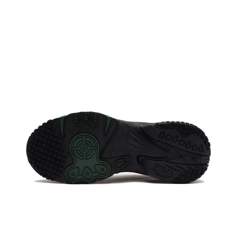 FILA FUSION KRIPTONITE Slip-Resistant Low-Top Casual Shoes Men's Black-4