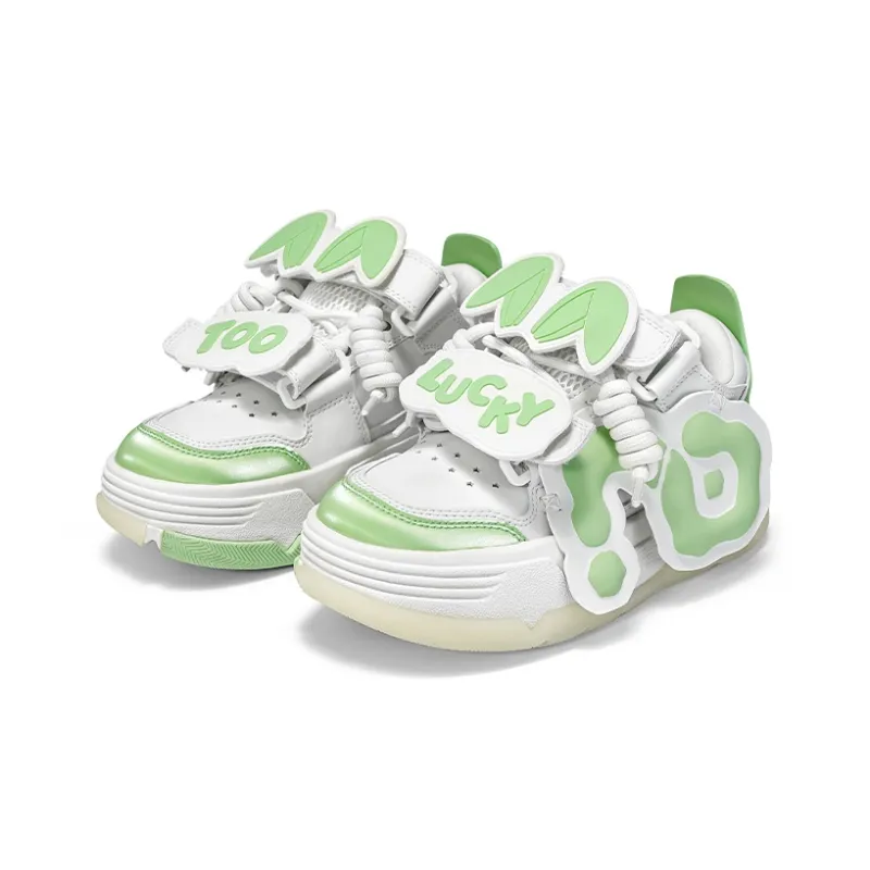 CN Skate Skateboard Shoes Unisex Low Top Avocado Green-1