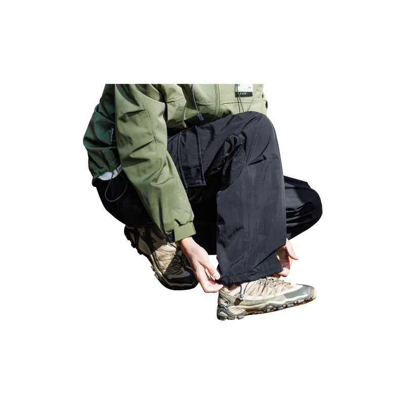 ELNHEN Cargo Pants Unisex Purple-2
