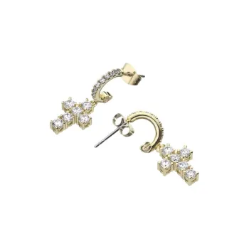 CHIARA FERRAGNI Alloy With Zircon Earrings Women's Gold