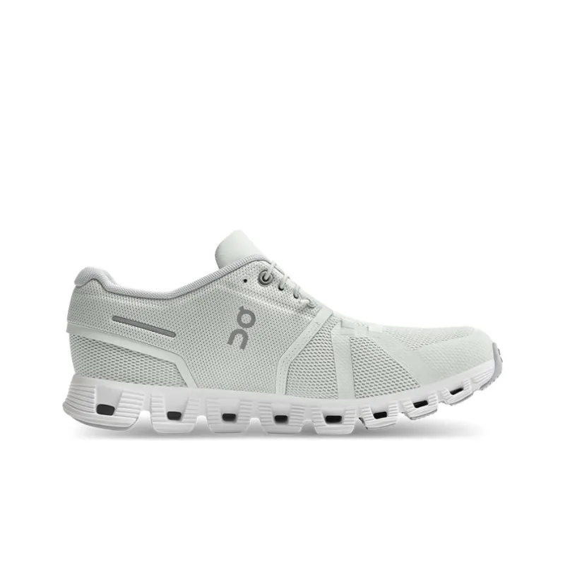 On Running Cloud 5 Ice White Women's-1