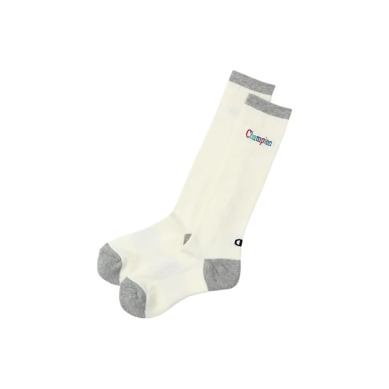 Champion SS24 Knee-High Socks Women's 1 Pack Ecru-0