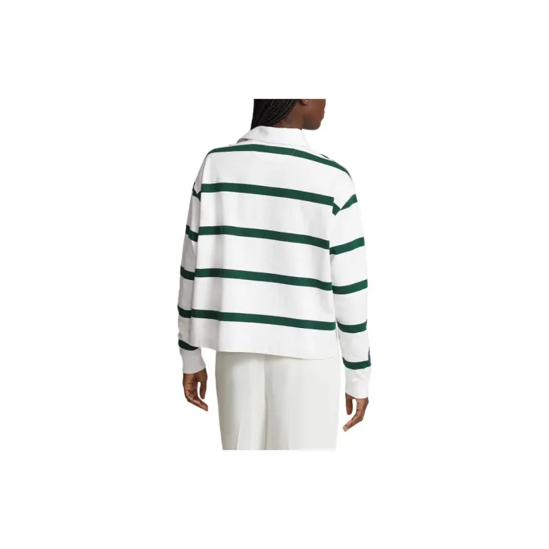Polo Ralph Lauren Wimbledon Tennis Open Collection SS24 Polo Shirt Women's Porcelain White-1