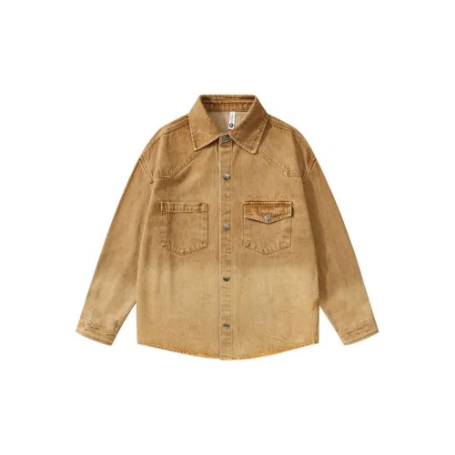 SWISS MILITARY Denim Jackets Men Yellow