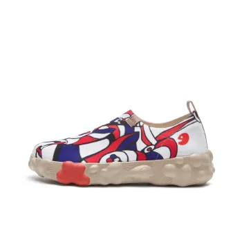 U.IN Painted Travel Shoes Paris Olympics Artist Collaboration Collection Low Top Casual Shoes Women's
