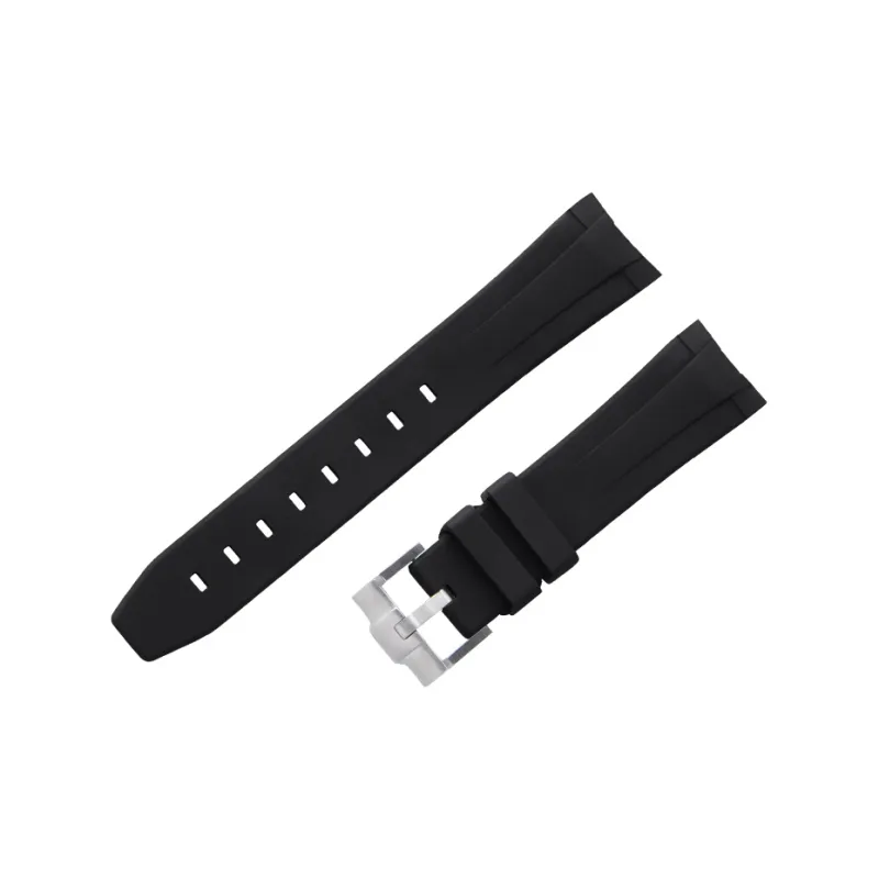 VAGENARI Fluoroelastomer Watch Band Compatible With Black Rock Sugar 40mm 228236.228238.228239.228348.228398 Unisex-1