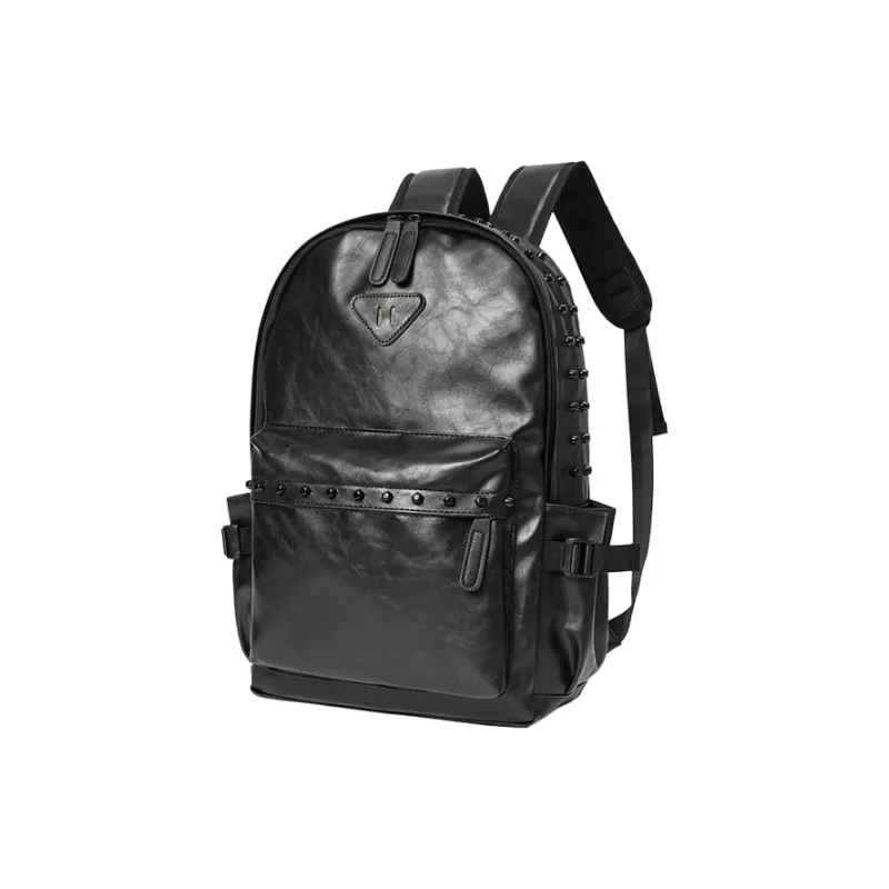 CARTELO PVC Backpack Medium Size Unisex Black-3