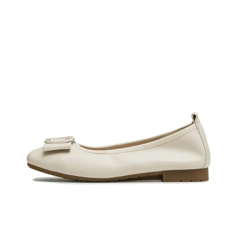Tata Raw Chocolate Cream Casual Single Shoes Women's-5