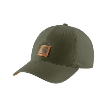 Carhartt Cotton Baseball Caps Unisex Dark Green
