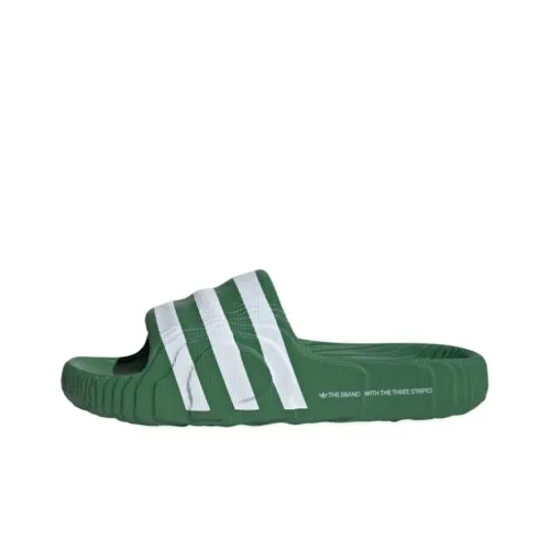 Adidas Adilette 22 Slides 'Preloved Green White'