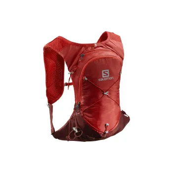 SALOMON Polyamide Outdoor Mountaineering Bag Backpack Regular Unisex Red GOJI BERRY