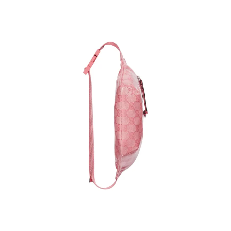 GUCCI Crystal Canvas Fanny Pack Kids' Pink-4