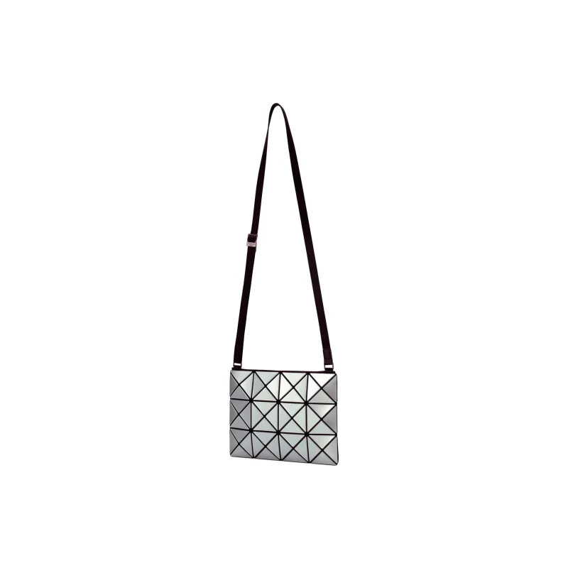 ISSEY MIYAKE Polyvinyl Chloride Resin With Polyester Shoulder Bag Crossbody Bag Women's Light Blue-3