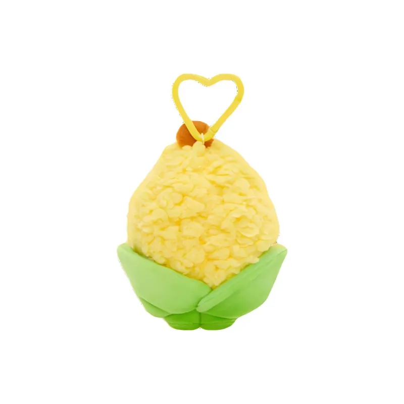 Sanrio Hello Kitty Hello Kitty Hello Kitty Fruit And Vegetable Story Collection, Corn Dolls Plush Pendant 15cm Height-1